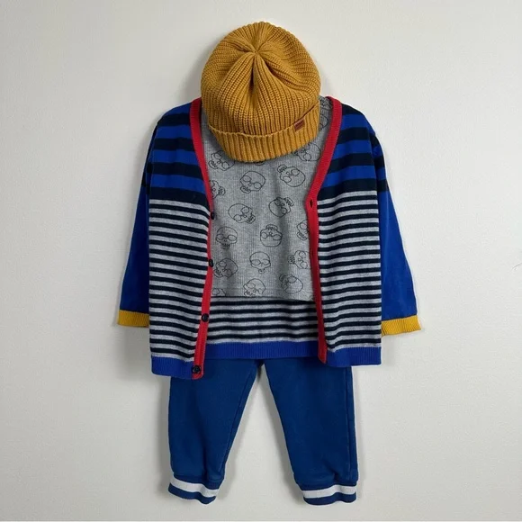 SOLD - Old Navy Grey Waffle Long Sleeve Top - Picture 7 of 7